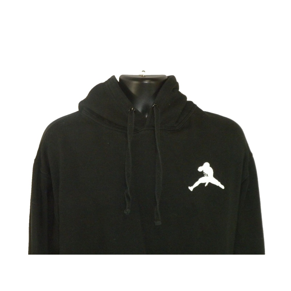 Ezekiel‎ Elliott Hoodie Mens L Black Dallas Cowboys #21 Pullover Sweatshirt - Picture 5 of 15